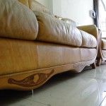 沙發修理前-坐墊