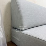 採用石墨烯涼感布訂做實木沙發椅墊
